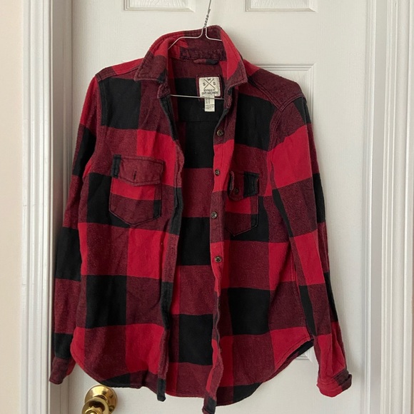 Oversized Plaid Shirt - Picture 2 of 3